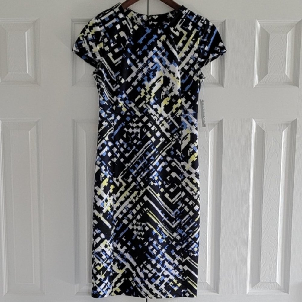 Vintage Covington Petite Dress, Women's Dress Petite Cap Sleeve, Size S Petite